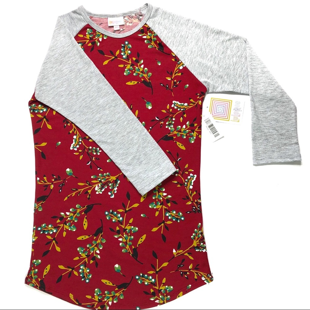 LuLaRoe Randy Raglan T-shirt - Picture 3 of 8